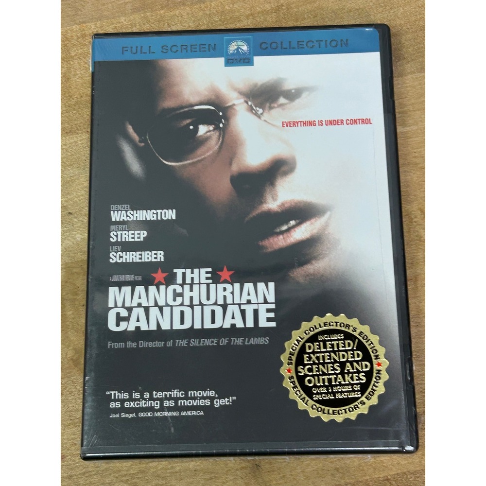 Paramount DVD Unisex OS Black Manchurian Candidate Special Collector's Edition